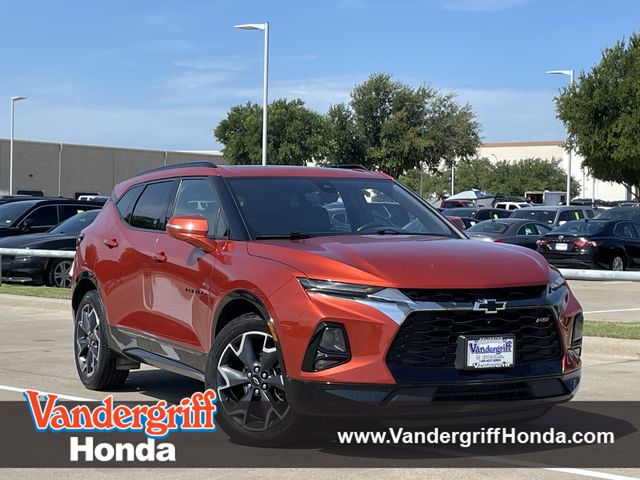 Cayenne Orange 2021 Chevrolet Blazer SUV / Crossover All-Wheel Drive 9-Speed Automatic