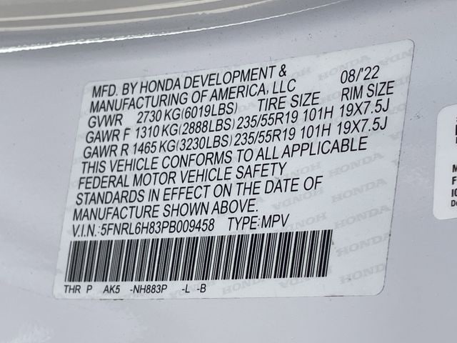 2023 Honda Odyssey Touring - Photo 32