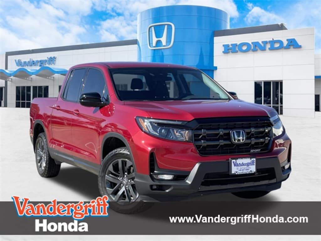 Certified 2025 Honda Ridgeline Sport Truck Crew Cab