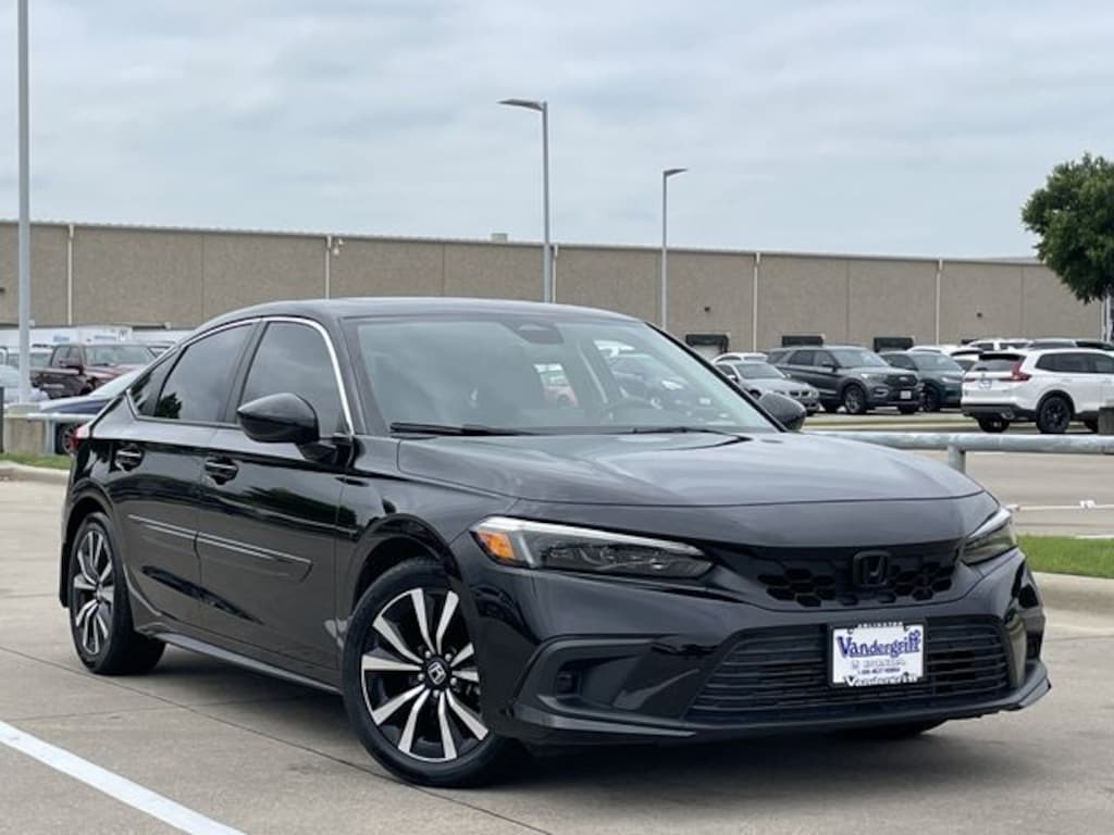 Certified 2024 Honda Civic EX-L Hatchback