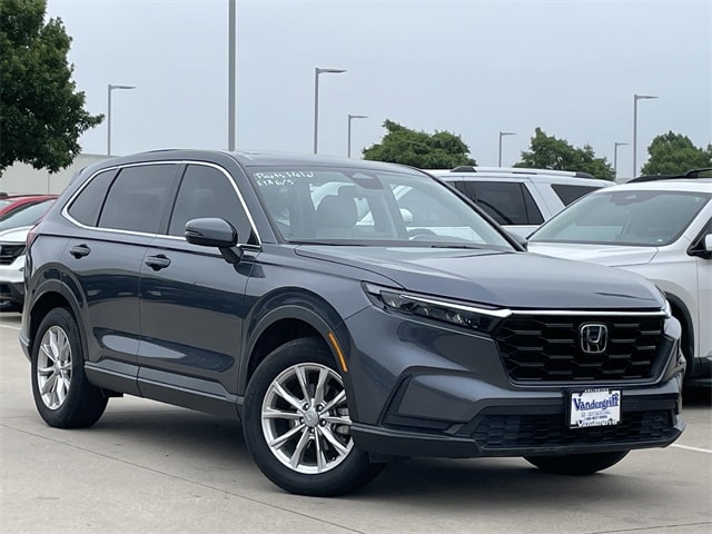 Certified 2023 Honda CR-V EX with VIN 2HKRS4H44PH423435 for sale in Arlington, TX