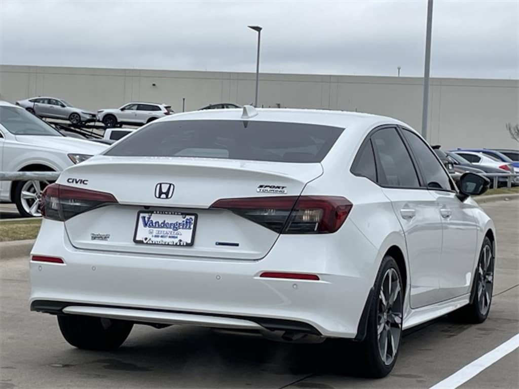 Certified 2025 Honda Civic Hybrid Sport Touring Sedan