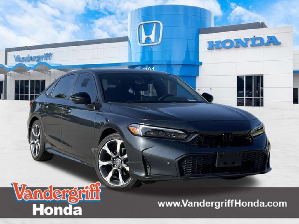 Certified 2025 Honda Civic Hybrid Sport Touring Sedan