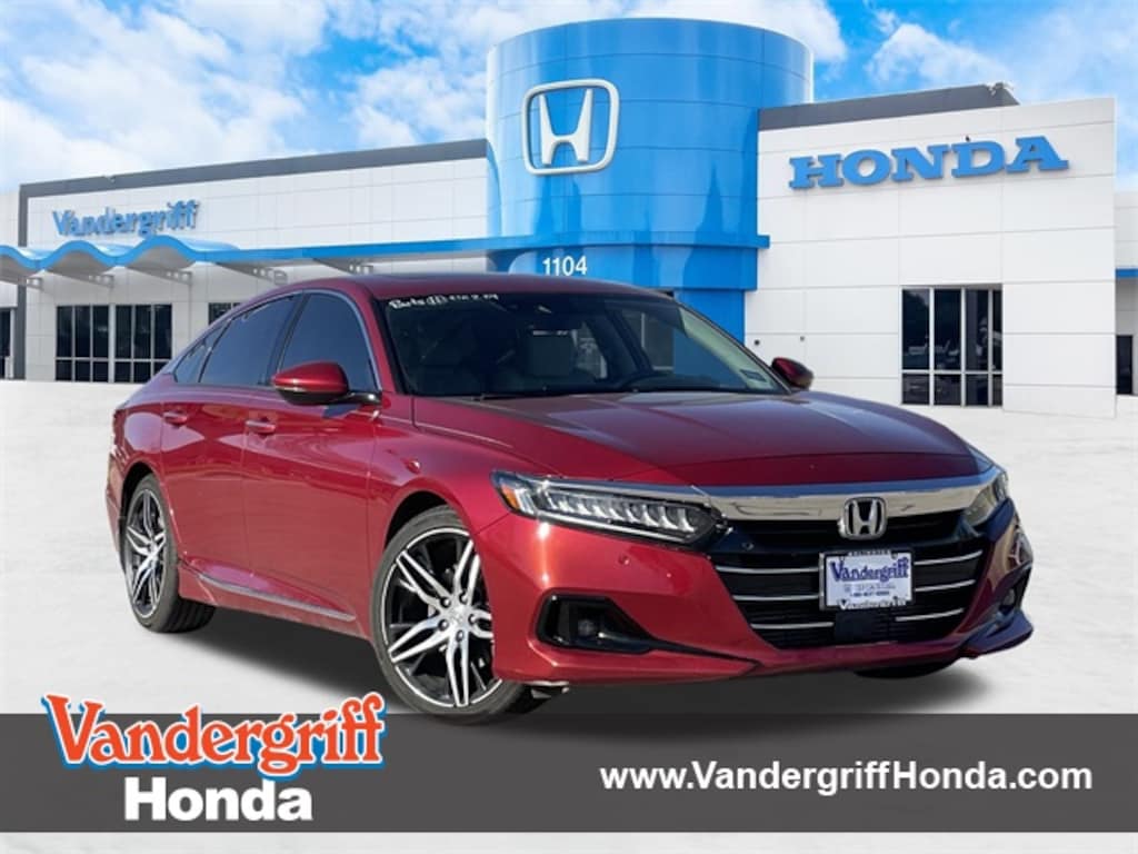 Certified 2021 Honda Accord Touring 2.0T Sedan