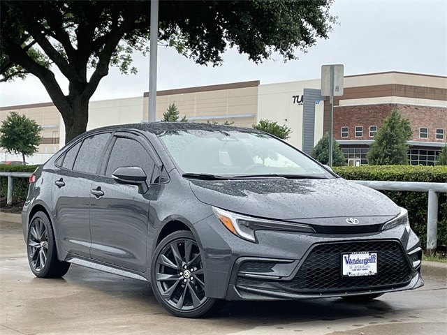 Used 2024 Toyota Corolla SE with VIN 5YFS4MCE1RP182600 for sale in Arlington, TX