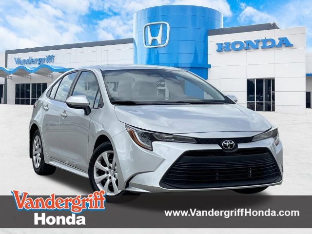 Classic Silver 2025 Toyota Corolla Sedan Front-Wheel Drive Continuously Variable Transmission