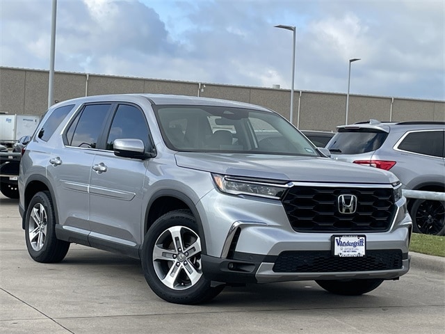 Certified 2025 Honda Pilot EX-L with VIN 5FNYG1H44SB039254 for sale in Arlington, TX