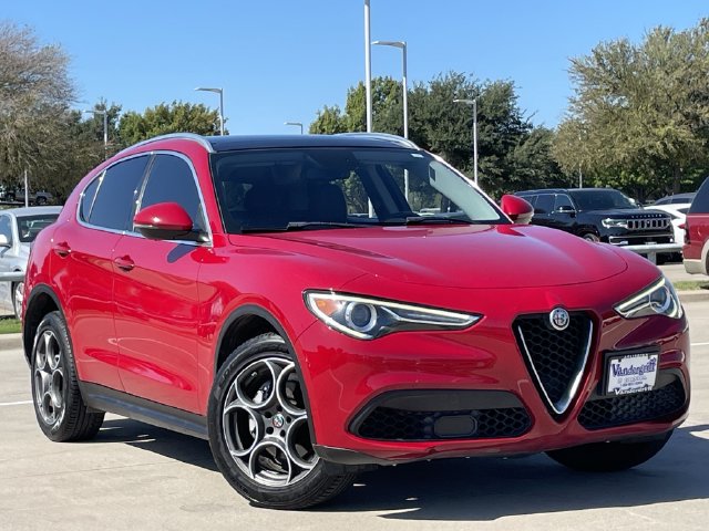 Used 2018 Alfa Romeo Stelvio Base with VIN ZASFAKANXJ7B69858 for sale in Arlington, TX