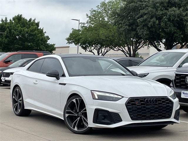 Used 2023 Audi S5 Coupe Premium Plus with VIN WAUP4AF50PA008516 for sale in Arlington, TX