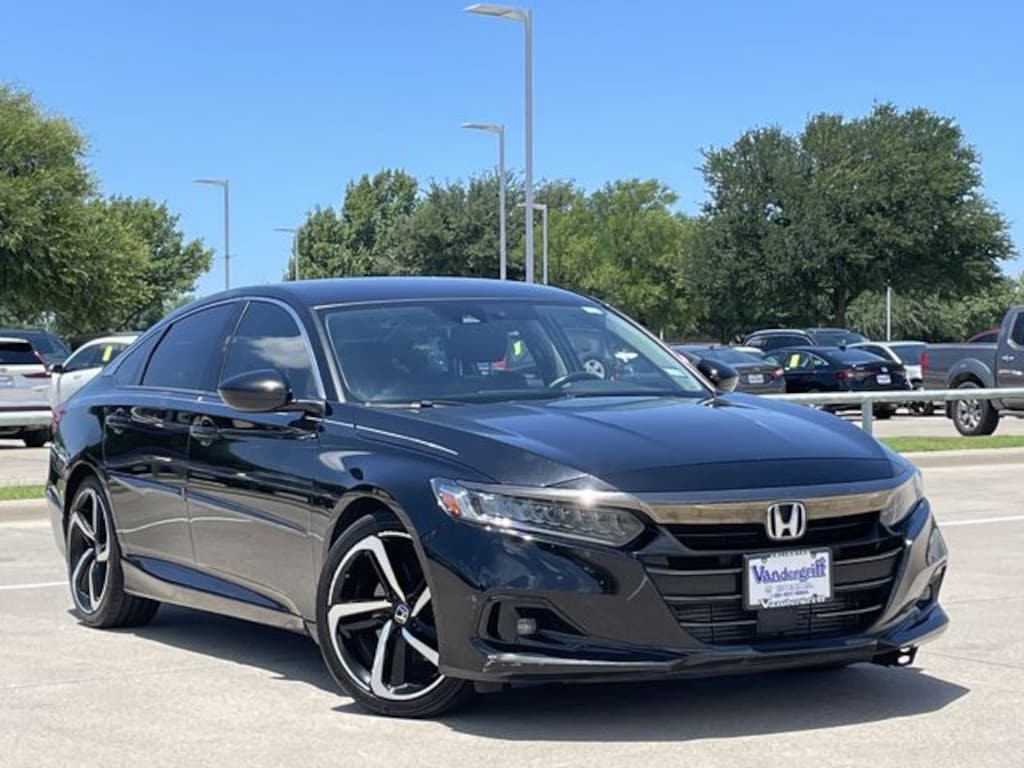 Certified 2021 Honda Accord Sport Special Edition Sedan
