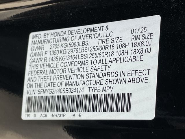 2025 Honda Pilot EX-L - Photo 30
