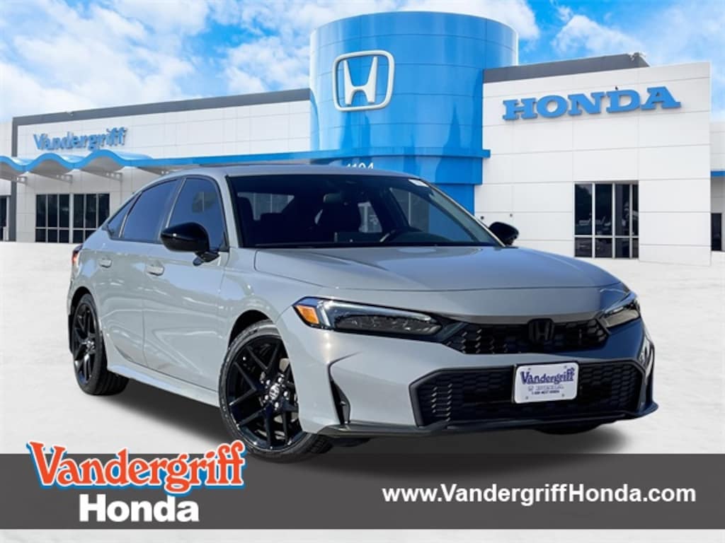 New 2025 Honda Civic Sport Sedan