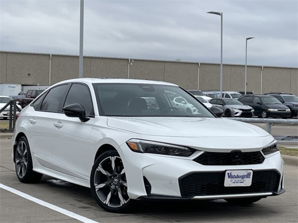 Certified 2025 Honda Civic Hybrid Sport Touring Sedan