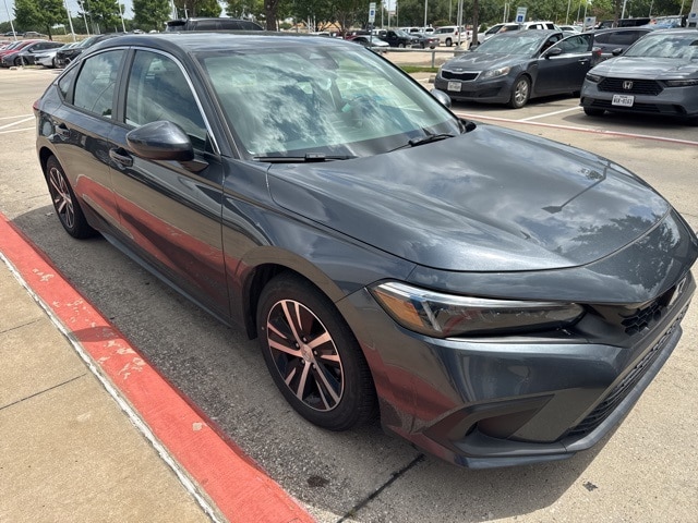 Certified 2023 Honda Civic Hatchback LX with VIN 19XFL2H54PE019942 for sale in Arlington, TX