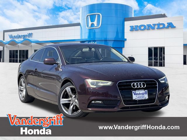 Shiraz Red Metallic 2014 Audi A5 Coupe All-Wheel Drive 8-Speed Automatic