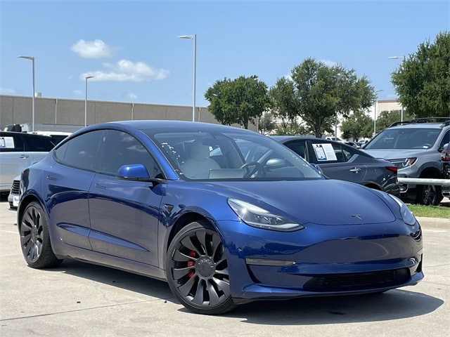 Used 2021 Tesla Model 3 Base with VIN 5YJ3E1EC6MF044633 for sale in Arlington, TX