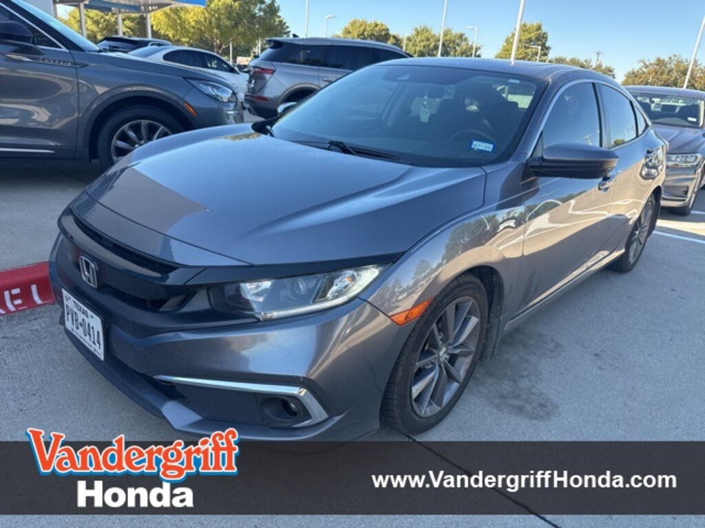 Certified 2020 Honda Civic EX Sedan