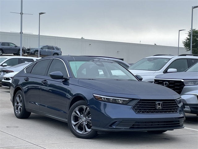 Certified 2023 Honda Accord EX with VIN 1HGCY1F32PA028398 for sale in Arlington, TX