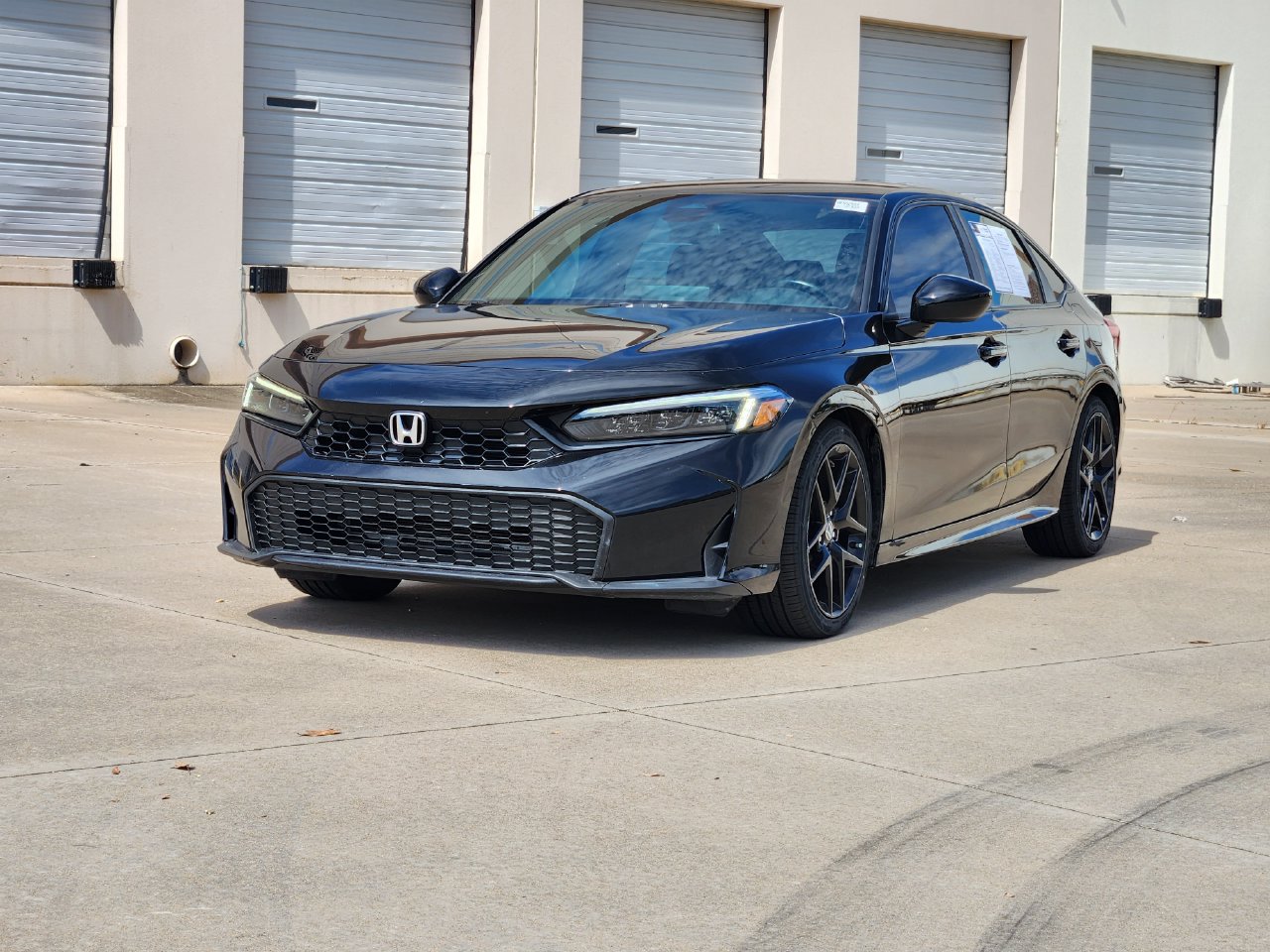 Used 2025 Crystal Black Pearl Honda Sport image 2