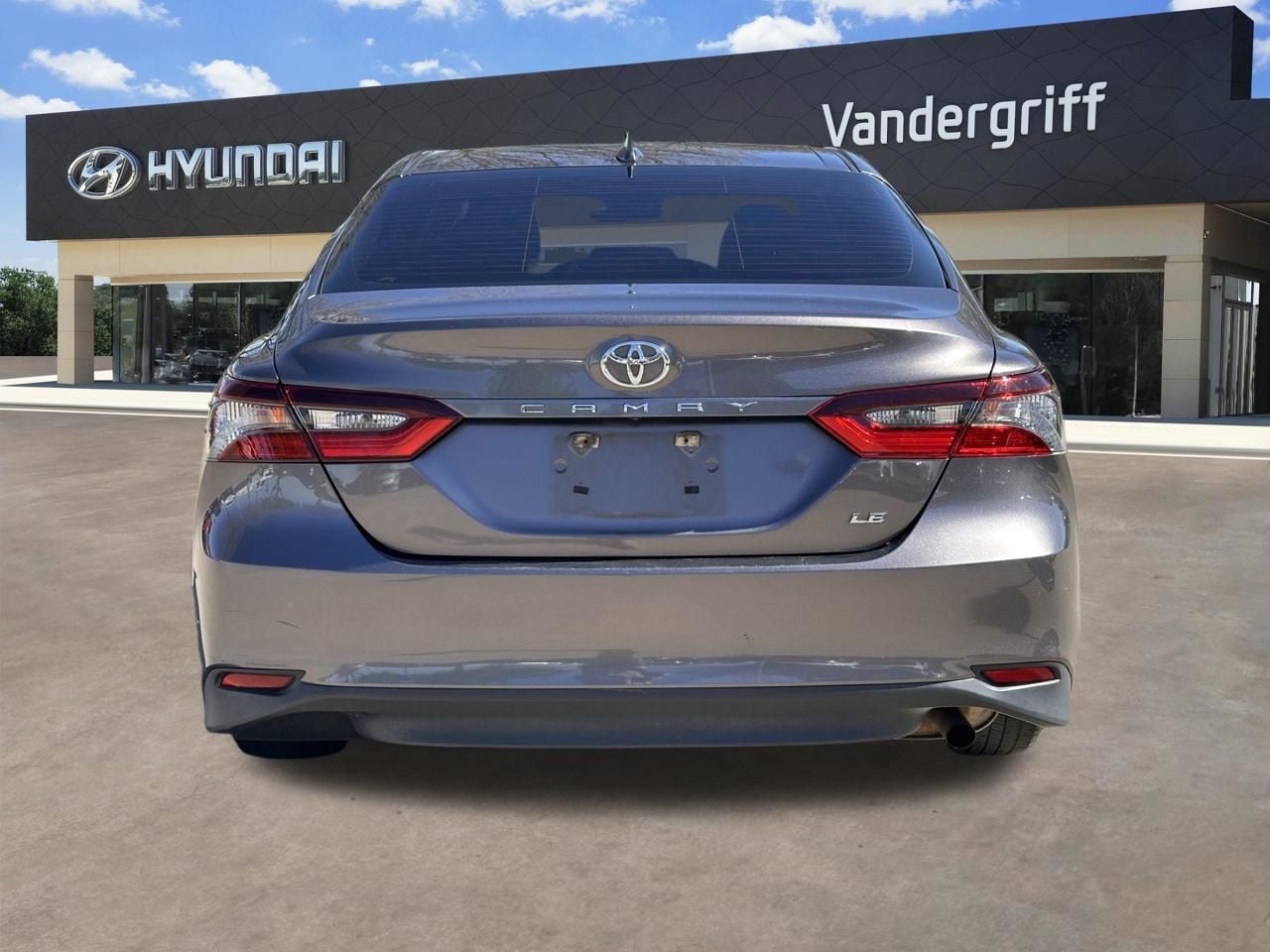 Used 2022 Predawn Gray Mica Toyota LE image 8
