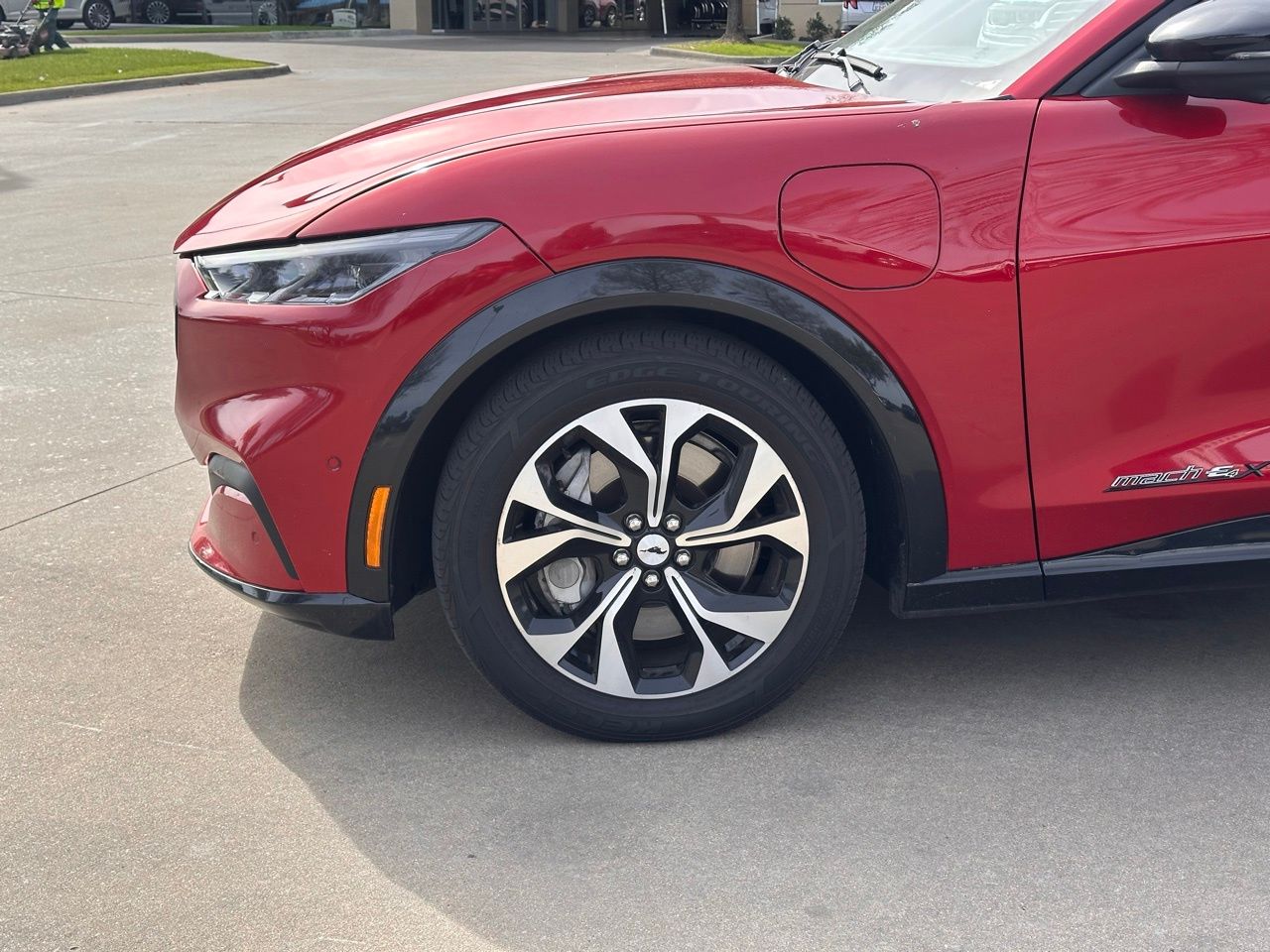 Used 2023 Rapid Red Tinted Ford Premium image 8