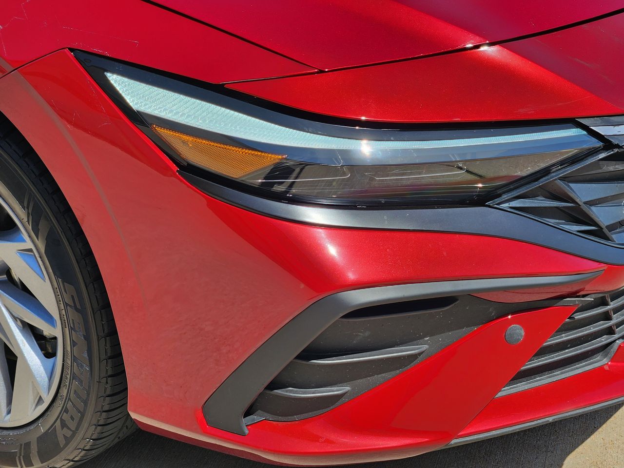Used 2025 Ultimate Red Hyundai Blue image 5