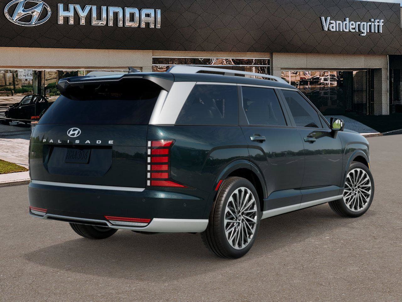 New 2027 Robust Emerald Pearl Hyundai Calligraphy FWD image 4