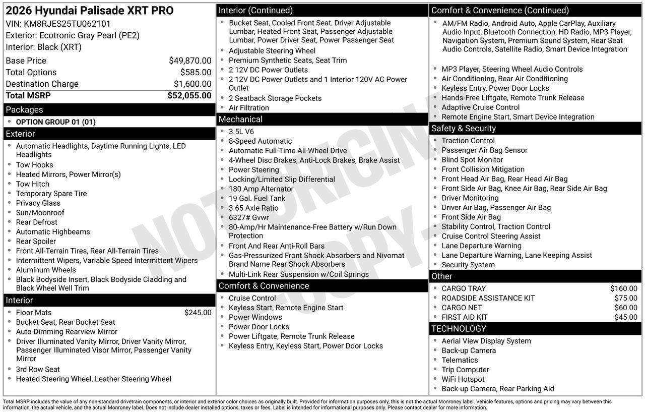 New 2026 PE2 Gray Hyundai XRT Pro image 7