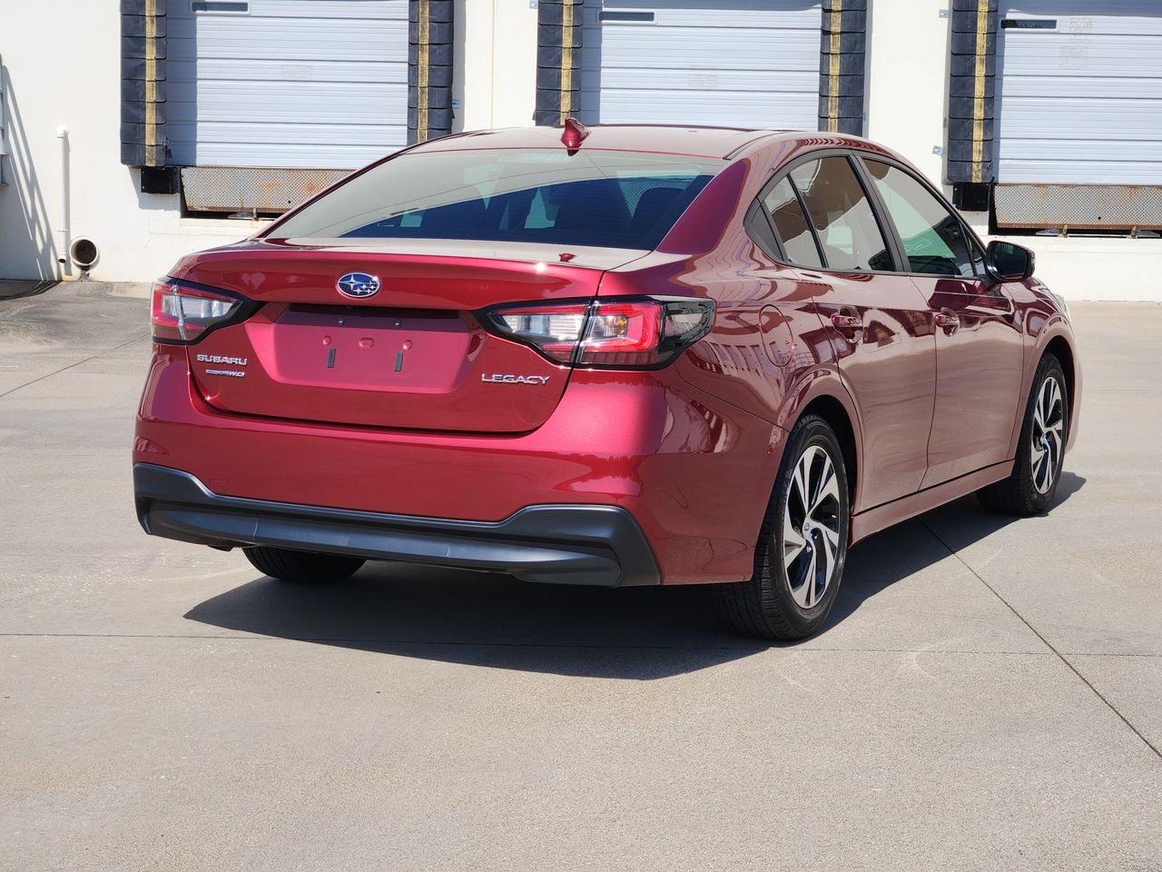 Used 2025 Crimson Red Pearl Subaru Premium image 4
