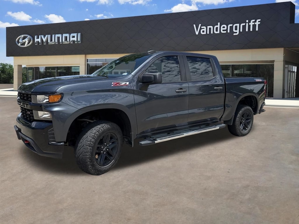 Used 2022 Chevrolet Silverado 1500 LTD Custom Trail Boss Truck Crew Cab