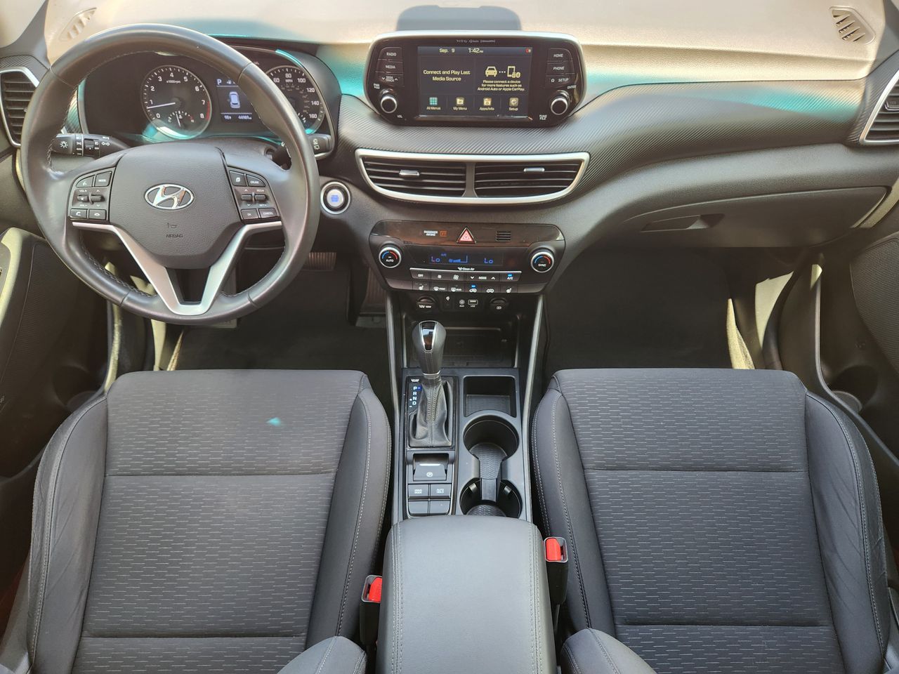 Used 2021 Dusk Blue Hyundai Sport image 24