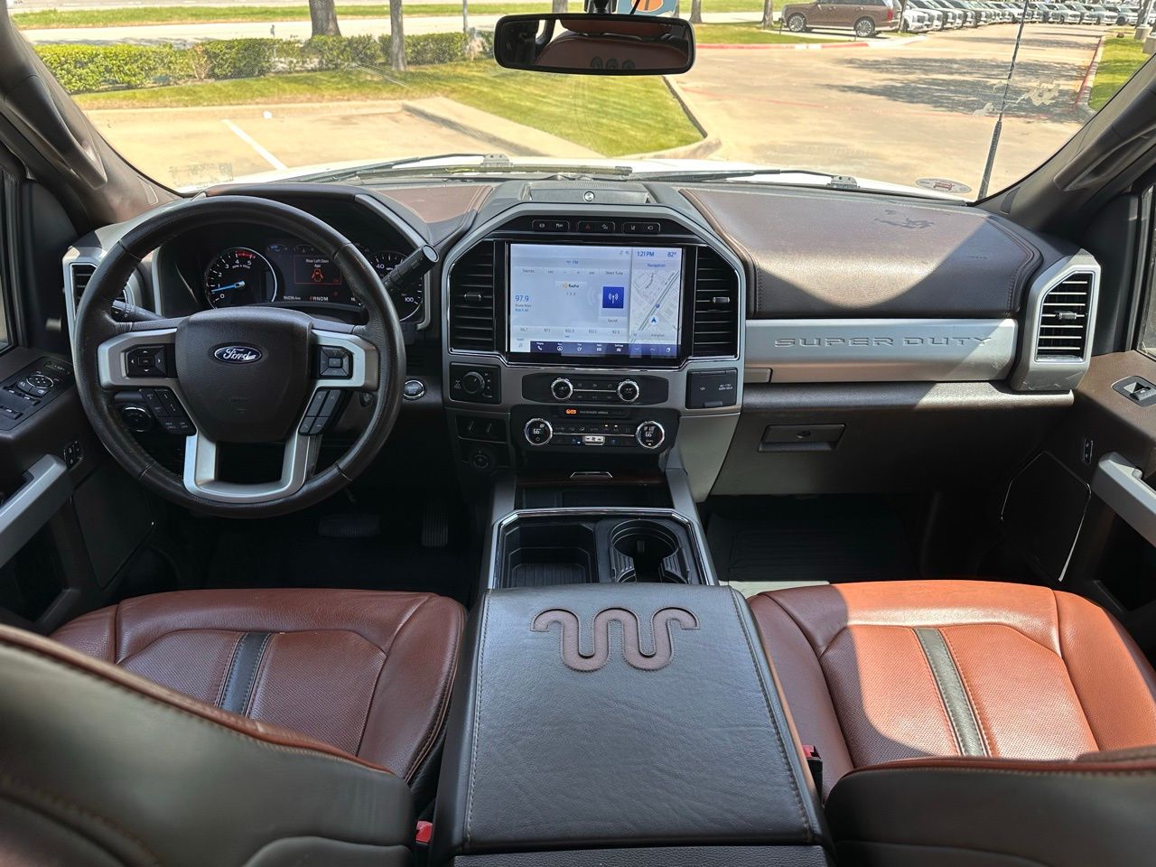 Used 2022 Oxford White Ford King Ranch image 19