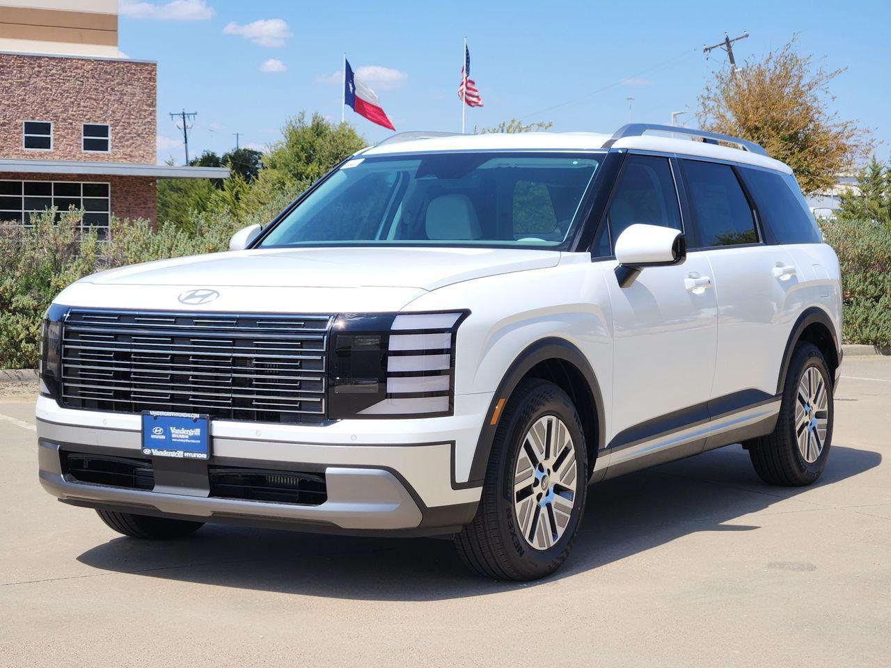 New 2027 Creamy White Pearl Hyundai Blue SEL 7P image 2