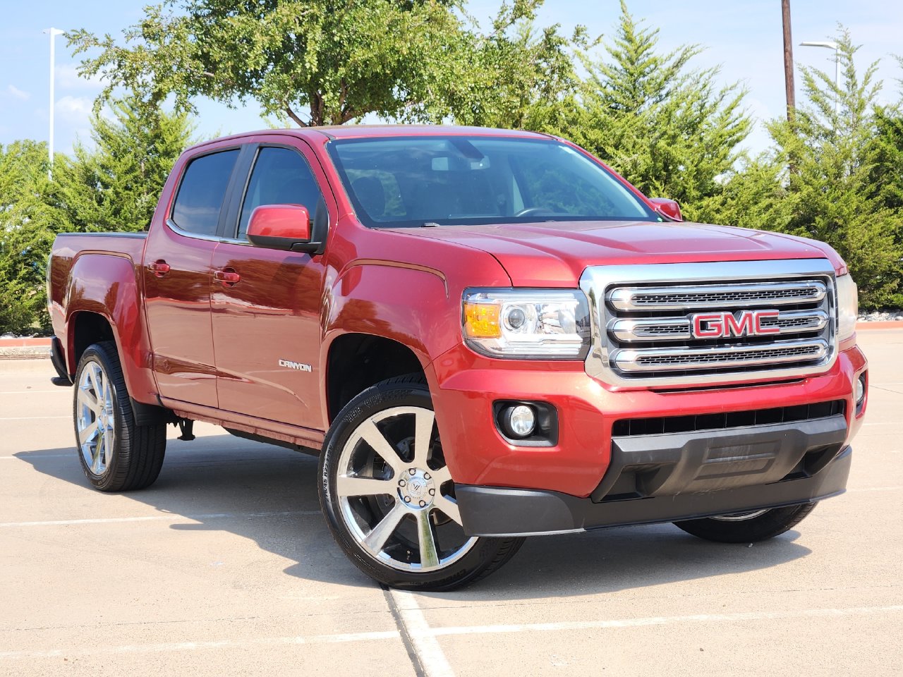 Copper Red Metallic 2016 GMC Canyon Pickup Truck 4X2 6-Speed Automatic