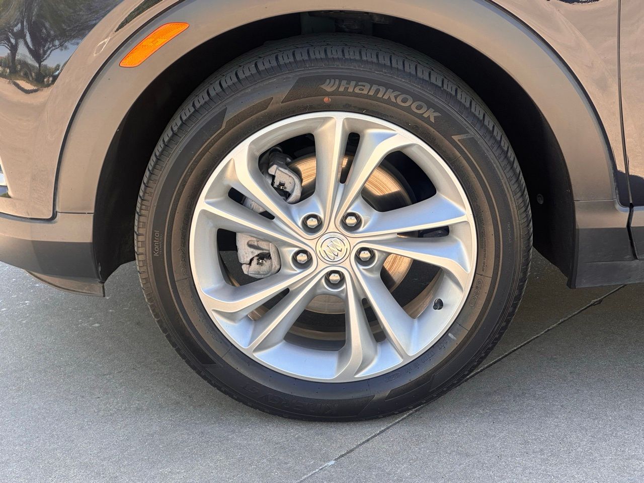 Used 2021 Dark Moon Blue Metallic Buick Preferred image 7