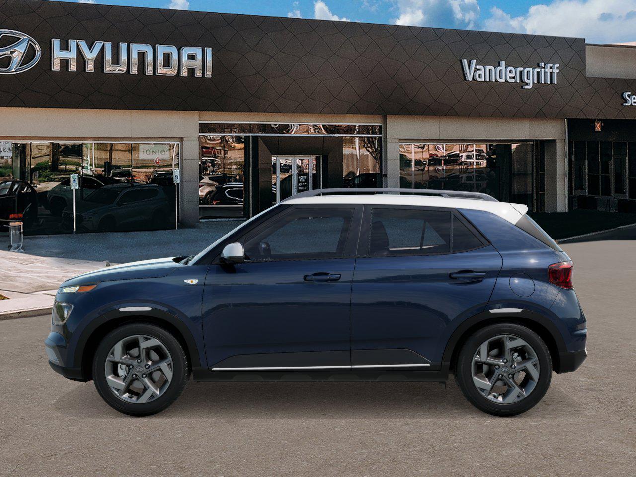 New 2026 Denim w White Roof Hyundai SEL w/Two-Tone Roof image 3