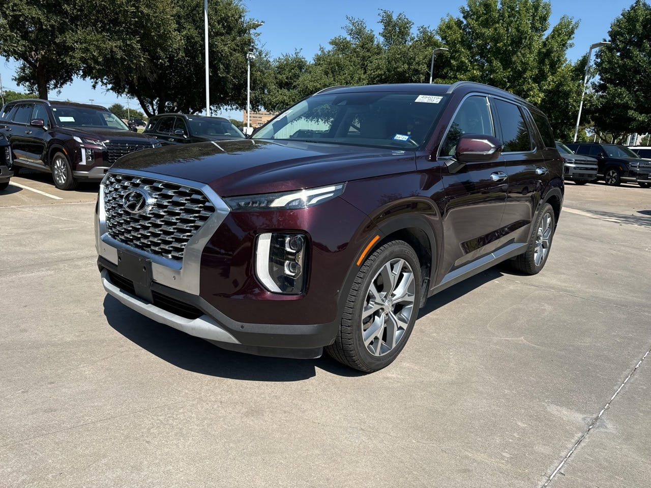 Used 2020 Hyundai Palisade SEL with VIN KM8R44HE3LU034560 for sale in Arlington, TX