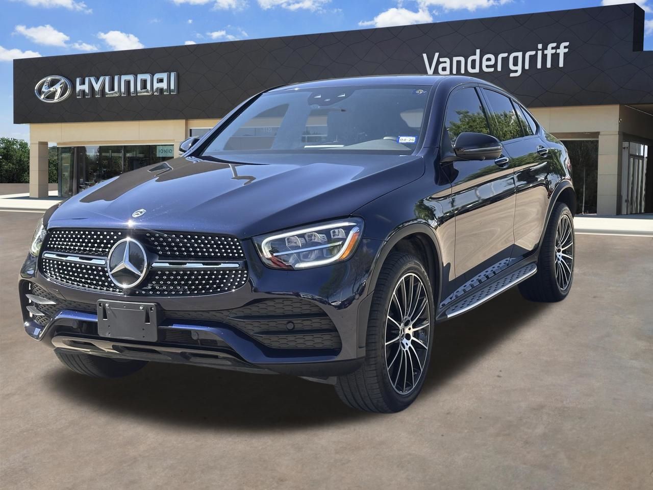 Used 2023 Nautical Blue Metallic Mercedes-Benz GLC 300 Coupe 4matic® image 4