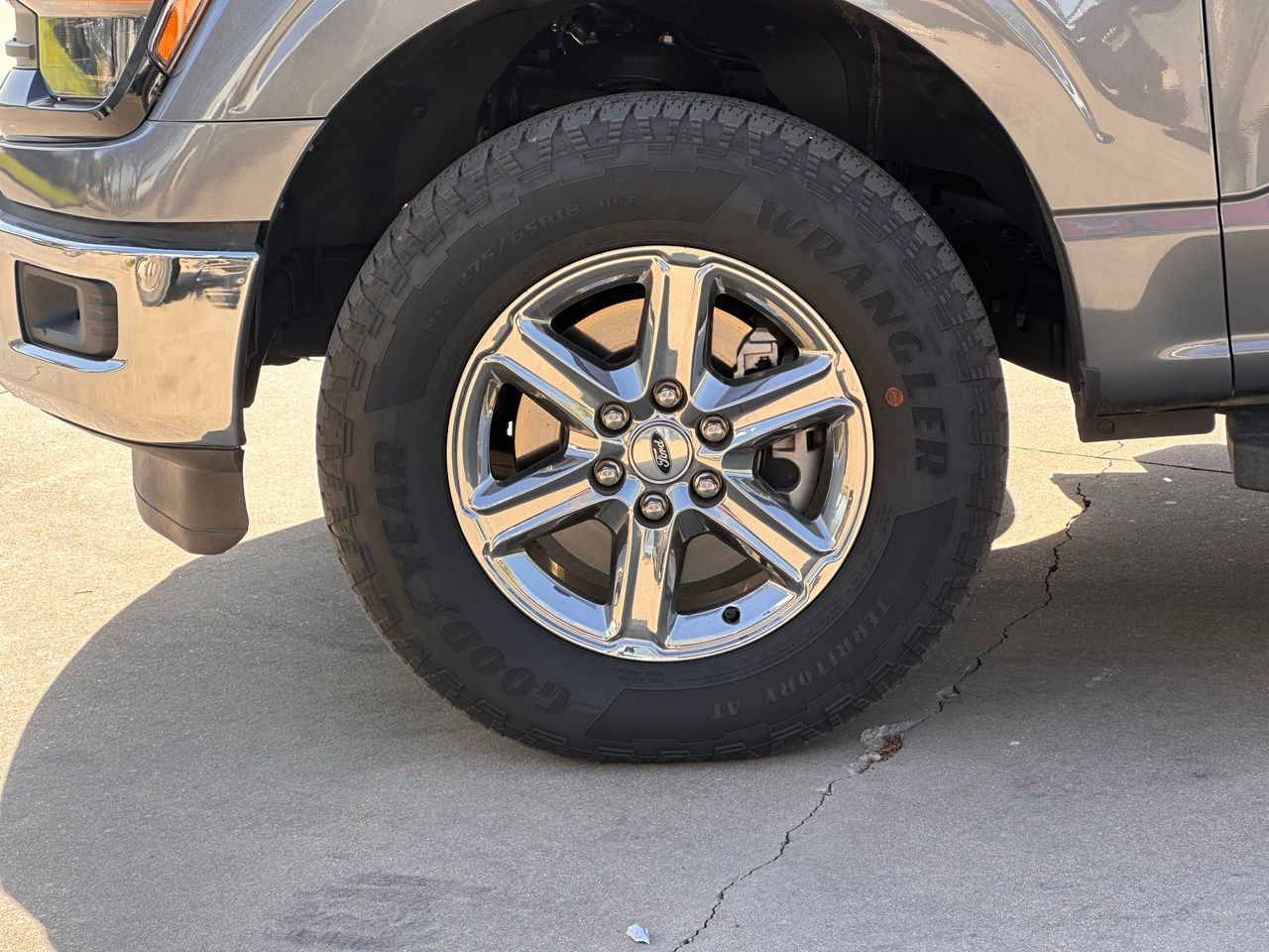 Used 2025 Harbor Gray Metallic Ford XLT image 11