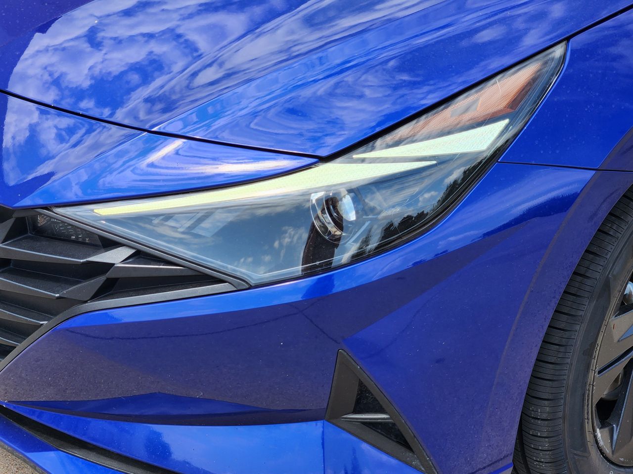 Used 2023 Intense Blue Hyundai SEL image 6