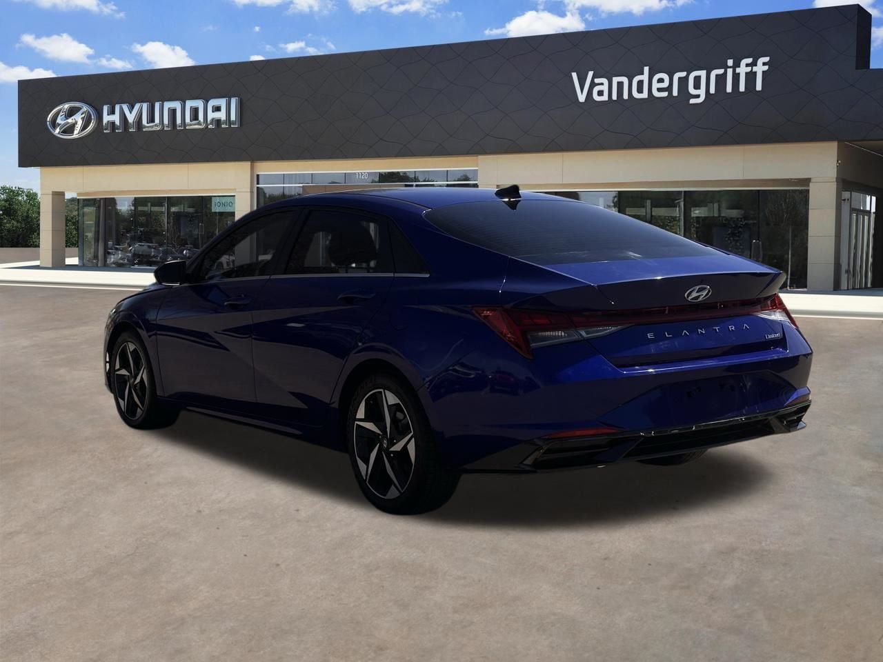 Used 2023 Intense Blue Hyundai Limited image 10