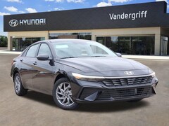 2026 Hyundai Elantra Hybrid Blue Sedan