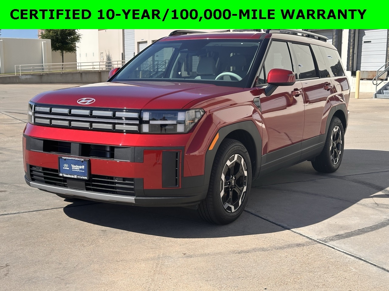 Certified 2025 Hyundai Santa Fe SEL with VIN 5NMP24GLXSH087165 for sale in Arlington, TX