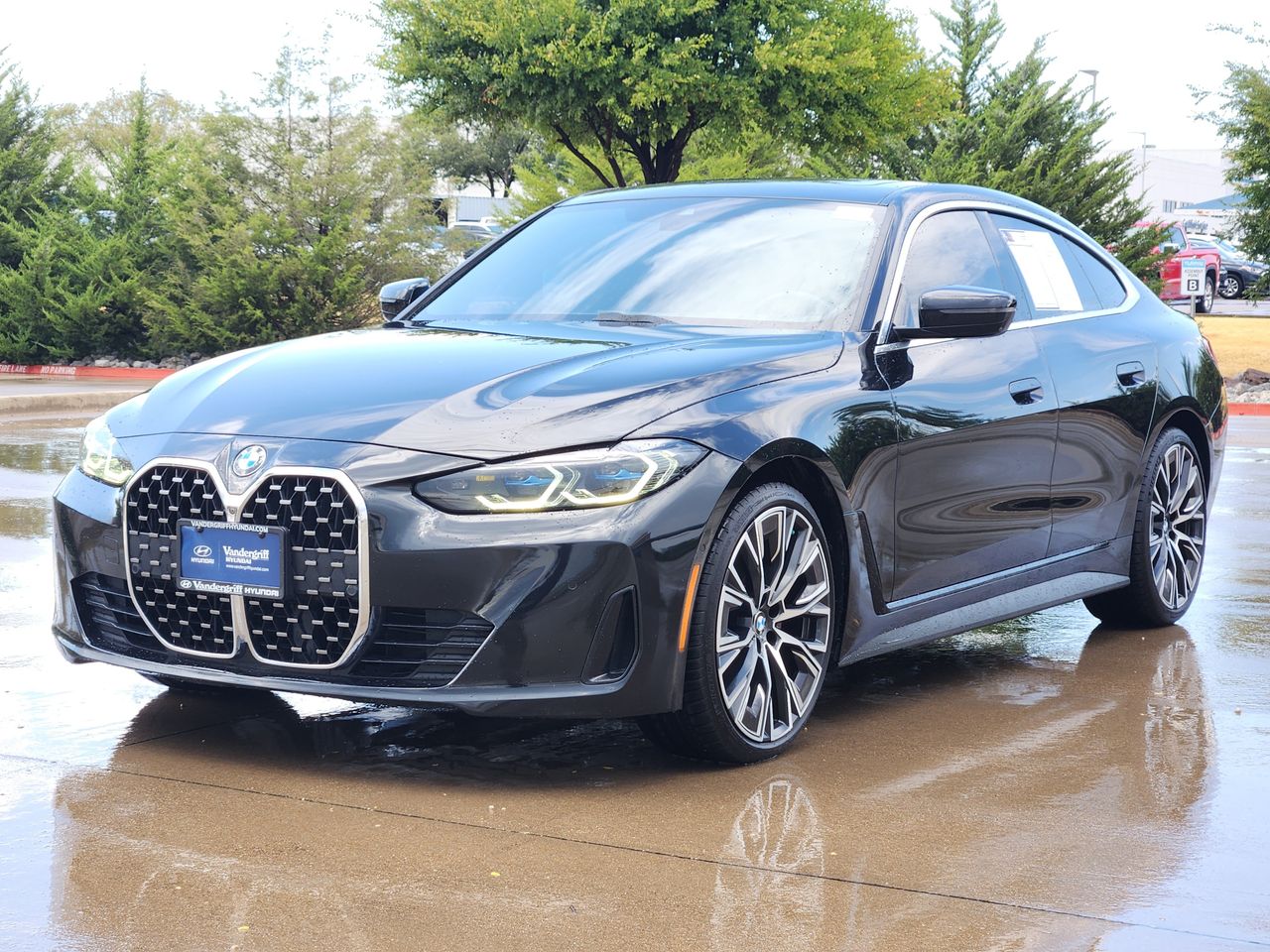 Used 2024 Black Sapphire Metallic BMW 430i Gran Coupe image 2