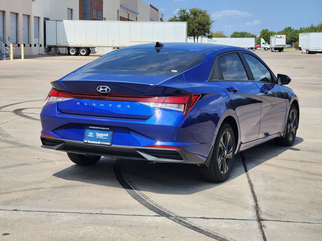 Used 2023 Intense Blue Hyundai SEL image 4