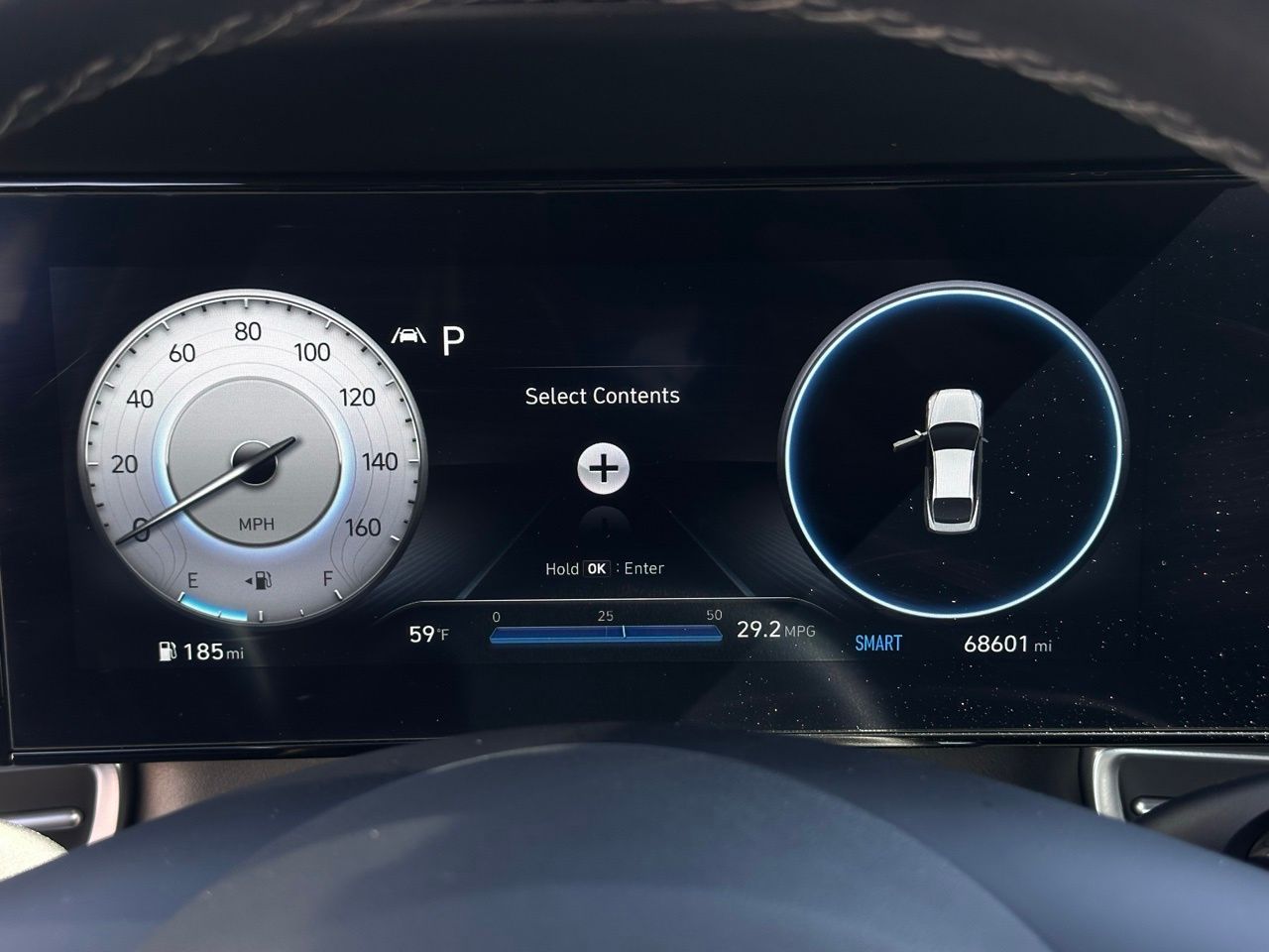 Used 2023 Intense Blue Hyundai Limited image 27