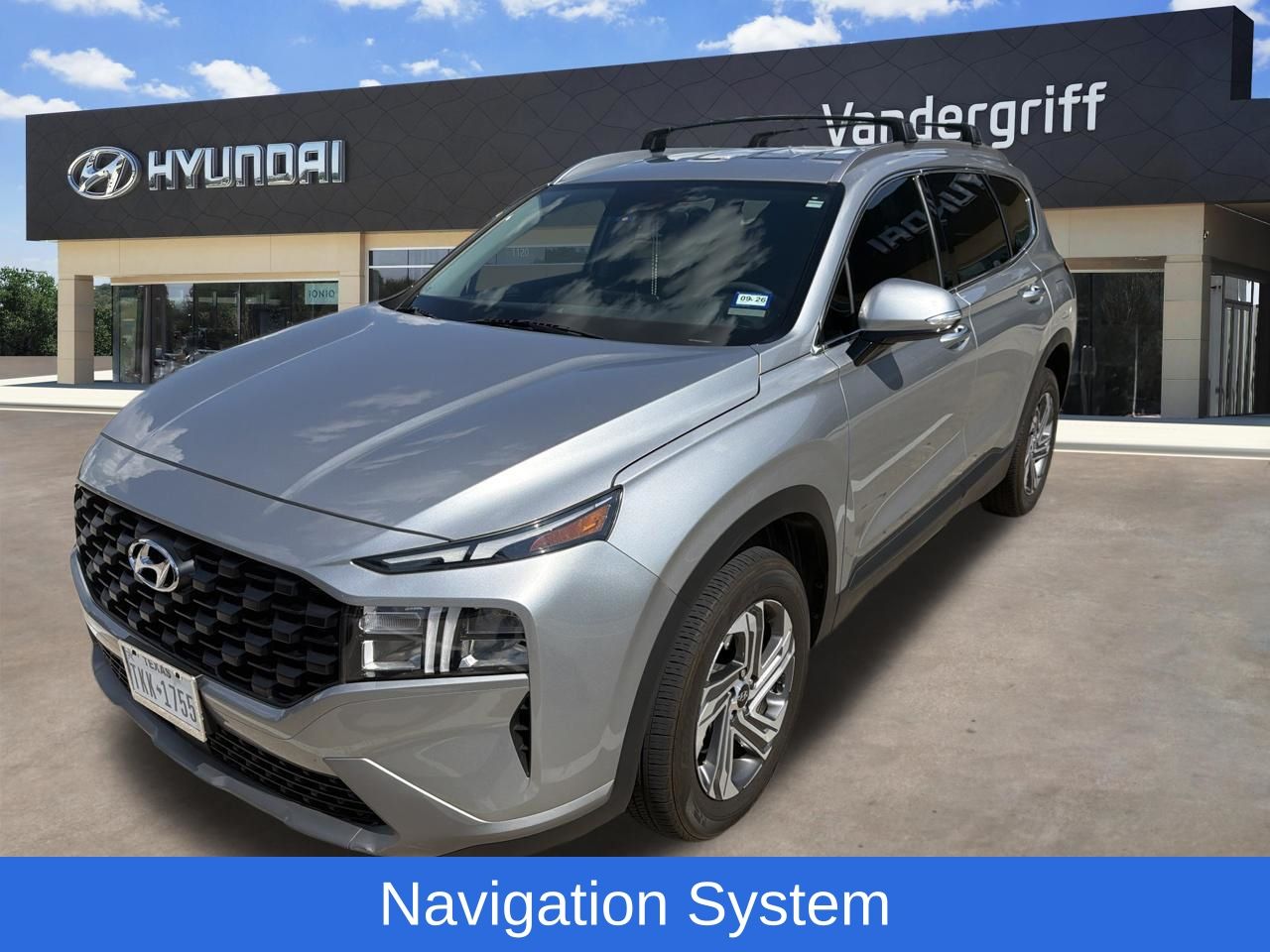 Shimmering Silver 2023 Hyundai Santa Fe SUV / Crossover Front-Wheel Drive 8-Speed Automatic