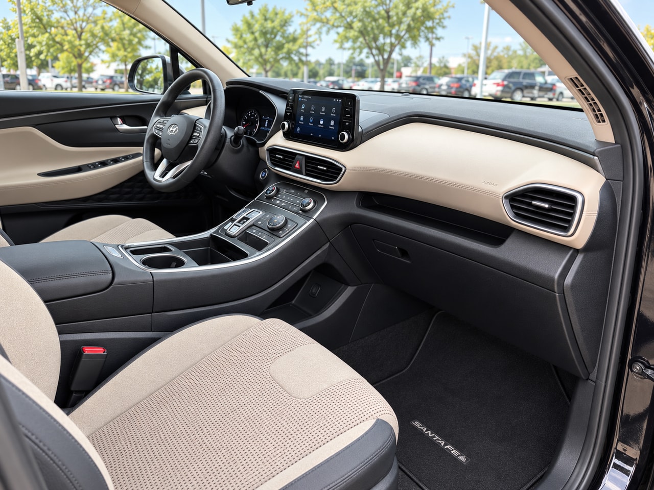Used 2021 Twilight Black Hyundai SEL image 13