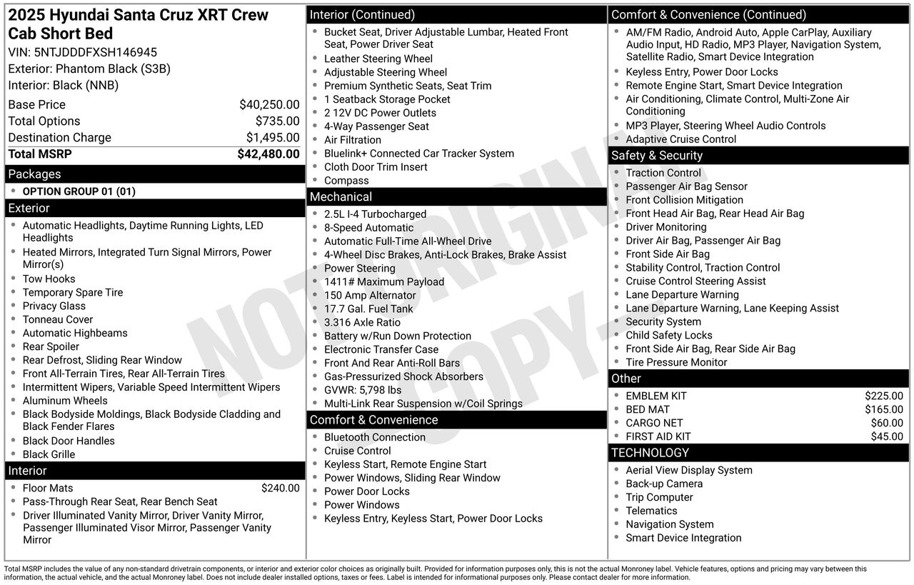 2025 Hyundai Santa Cruz XRT - Photo 7