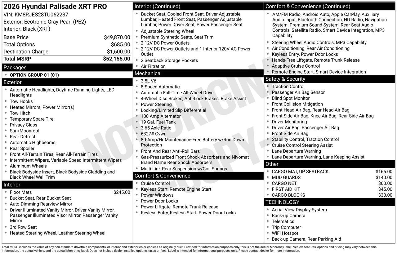 New 2026 Ecotronic Gray Pearl Hyundai XRT Pro image 7